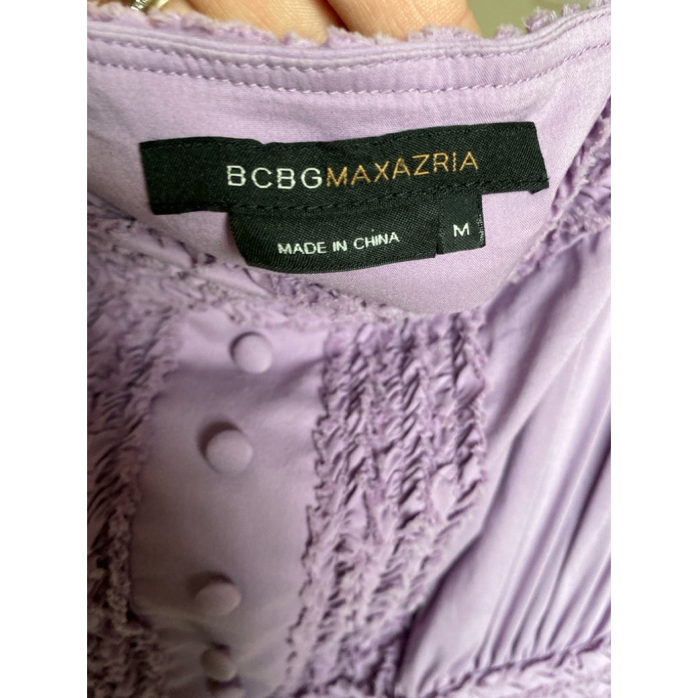 BCBGMaxAzria Lavender Sleeveless Midi Dress - Picture 7 of 9